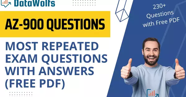 AZ-900 Exam Questions Dumps with Answers Free PDF Download