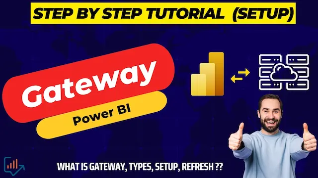 How To set up gateway in Power BI